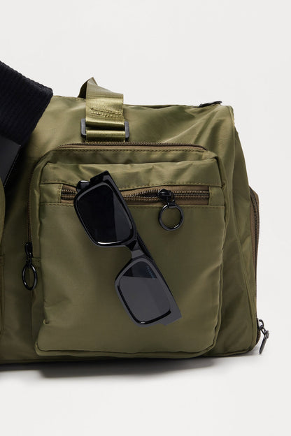 Travel Ready Mid Size Utility Duffle Bag - Green