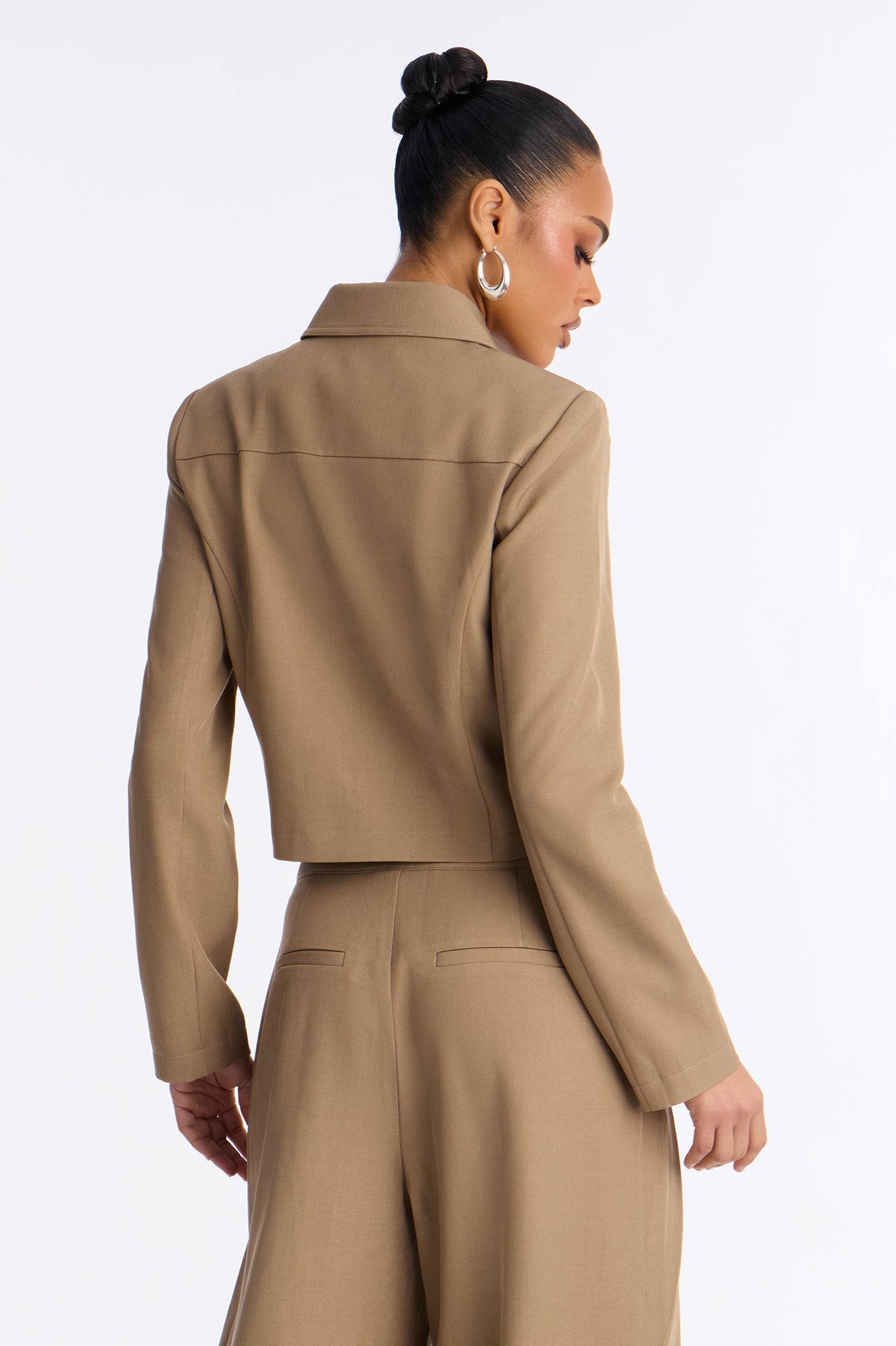 Claremont Double Zip Jacket - Camel