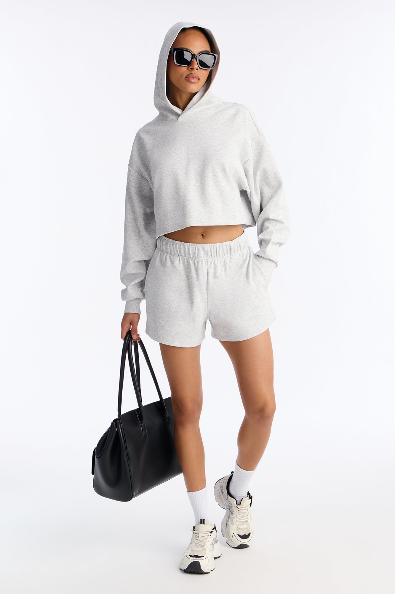 Kenya Sweatshorts - Heather Grey