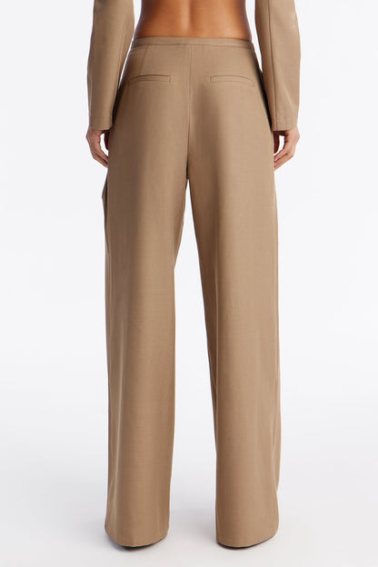 Claremont Wide Leg Trouser - Camel