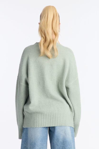 On Wednesdays Pullover Sweater - Sage