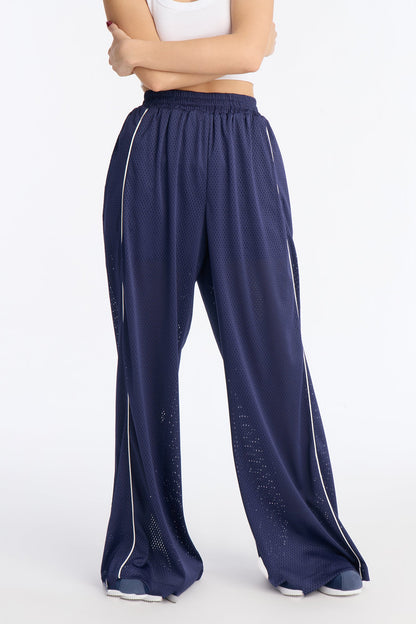 Milianna Wide Leg Pant - Navy