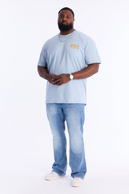 Stacked Skinny Flare Take My Time Jean - Medium Blue Wash
