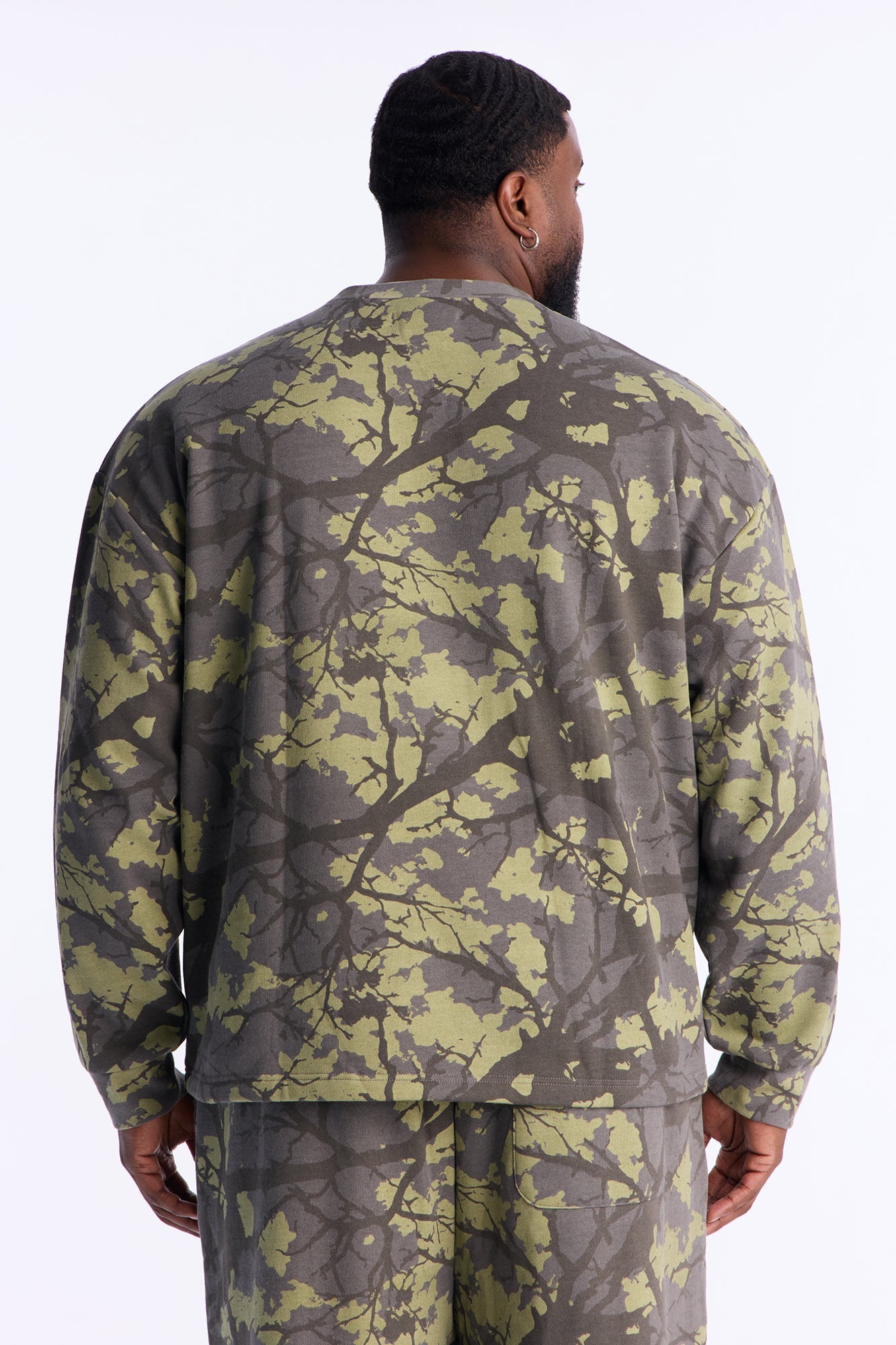 New York Camo Crew Neck Sweatshirt - Camouflage