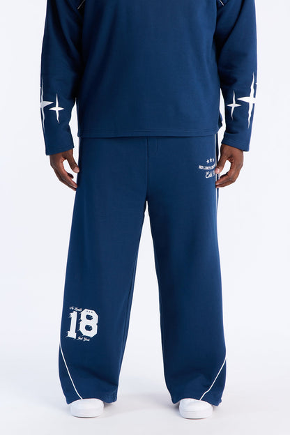 No Limits Track Sweatpants - Navy