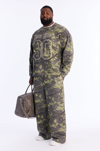 New York Camo Sweatpants - Camouflage