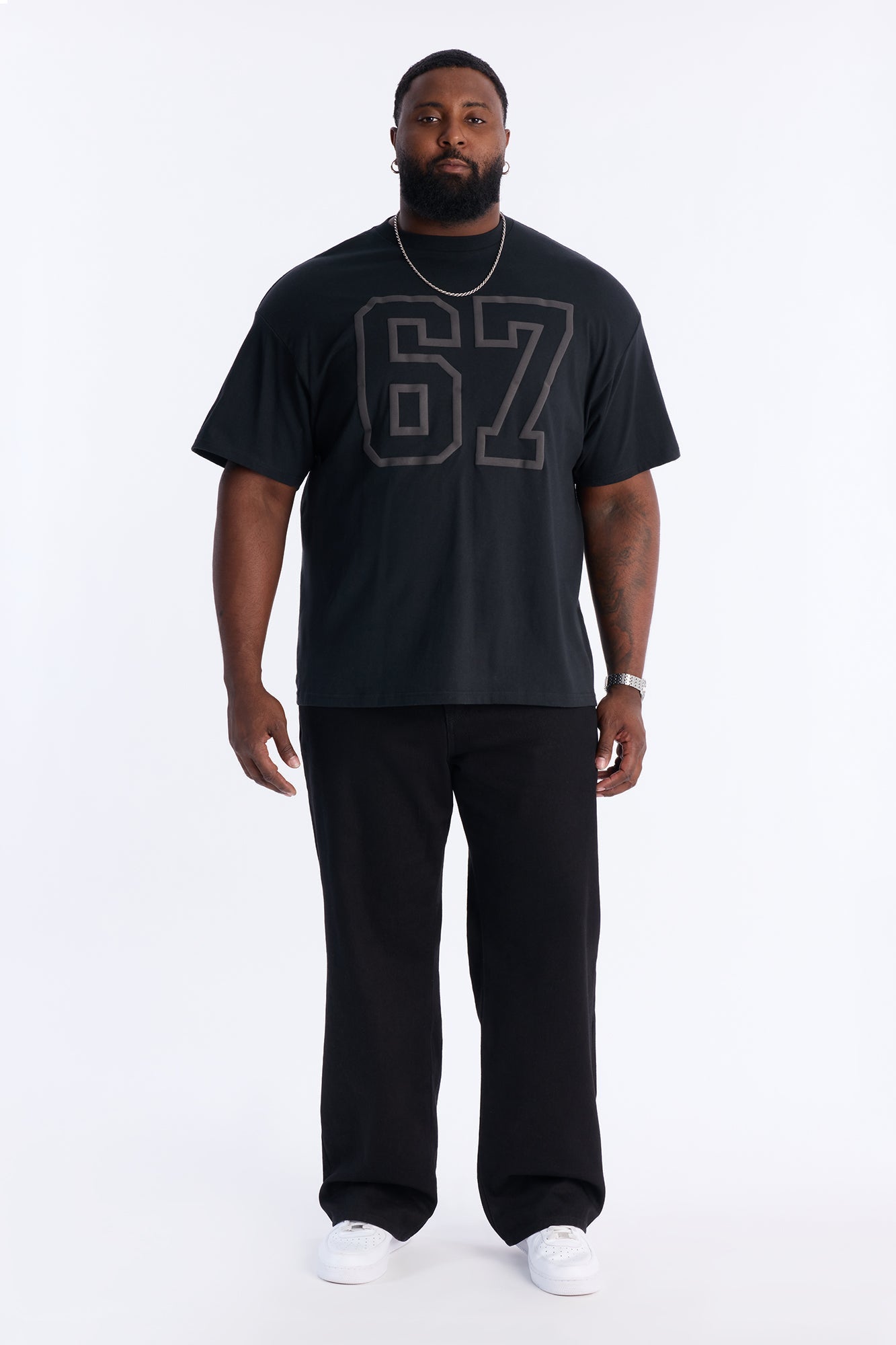 Six Seven Short Sleeve Tee - Black