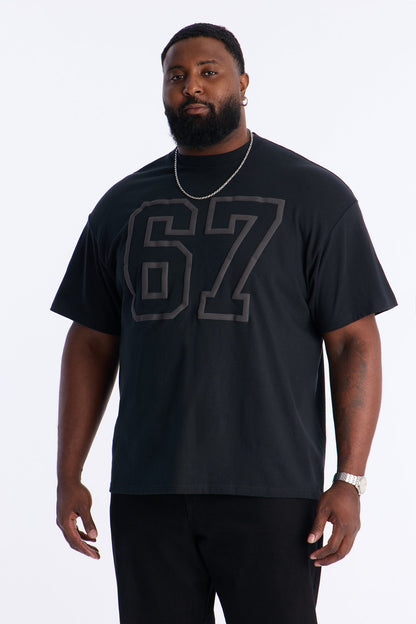 Six Seven Short Sleeve Tee - Black