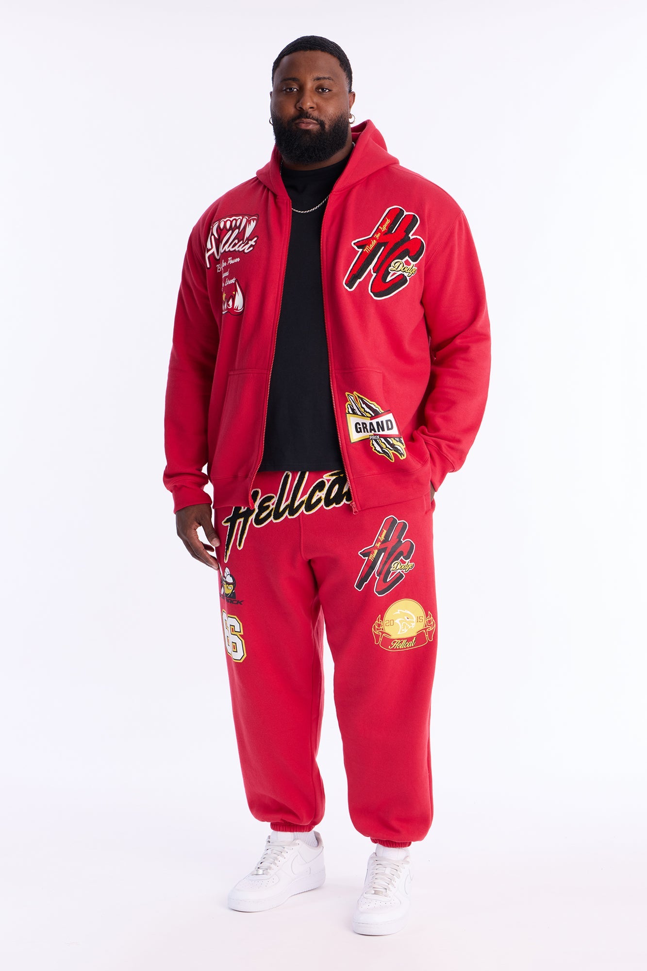 Dodge Hellcat Wild Race Jogger - Red