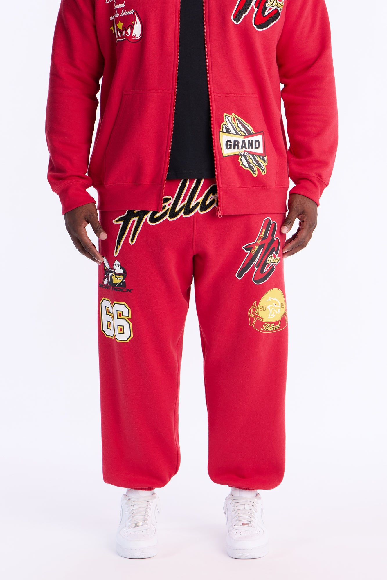 Dodge Hellcat Wild Race Jogger - Red
