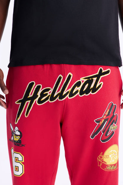 Dodge Hellcat Wild Race Jogger - Red
