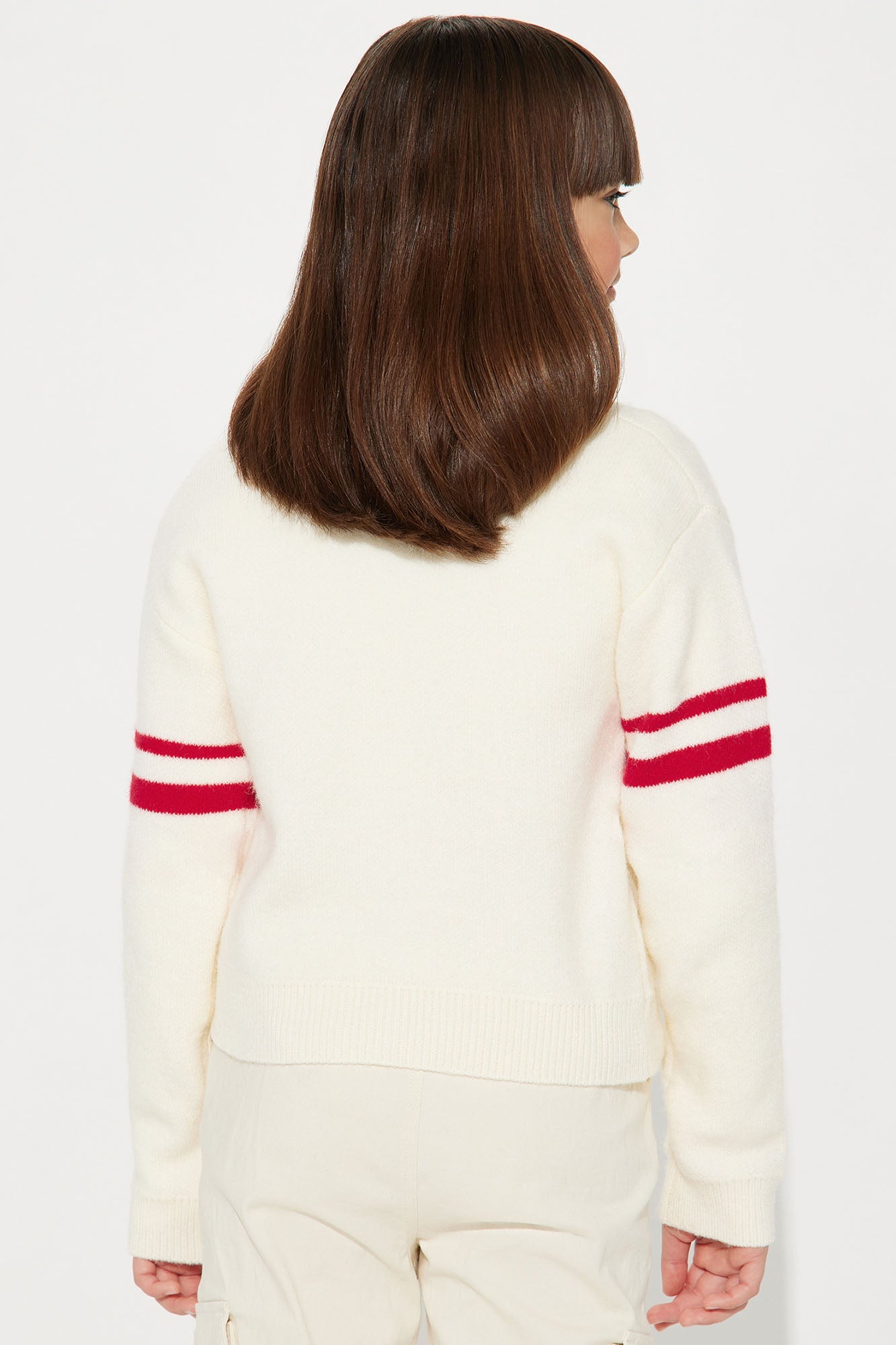 Mini Loving You Cardigan - White/combo