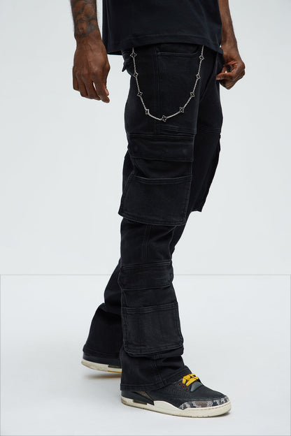 Regal Cross Link Pant Chain - Silver