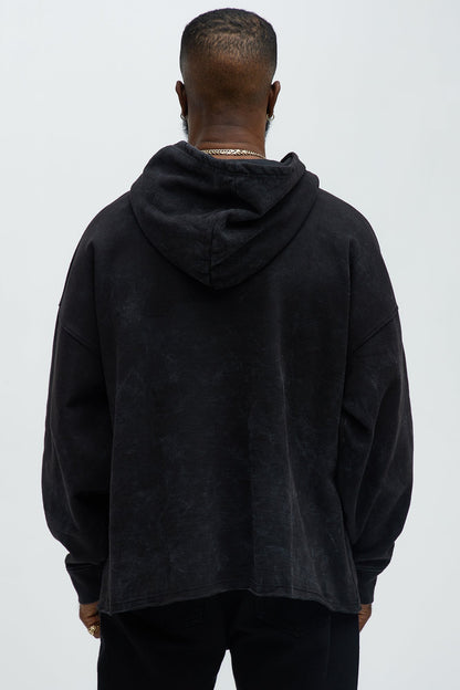 Saints And Sinners Lifecycle Oversized Hoodie - Black