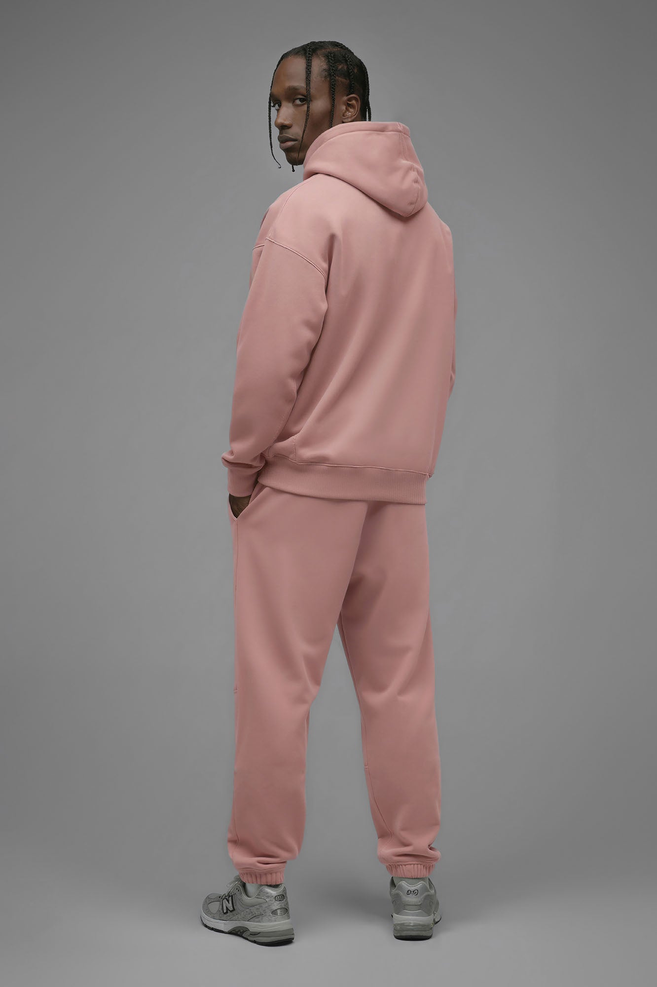 410 Oversized Hoodie - Pink