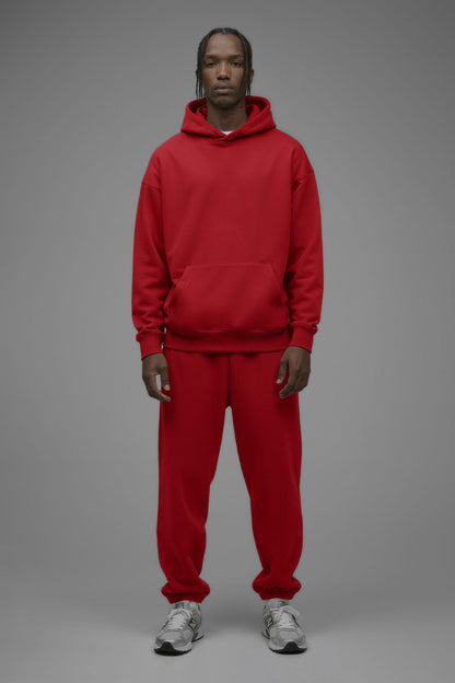 410 Oversized Hoodie - Red