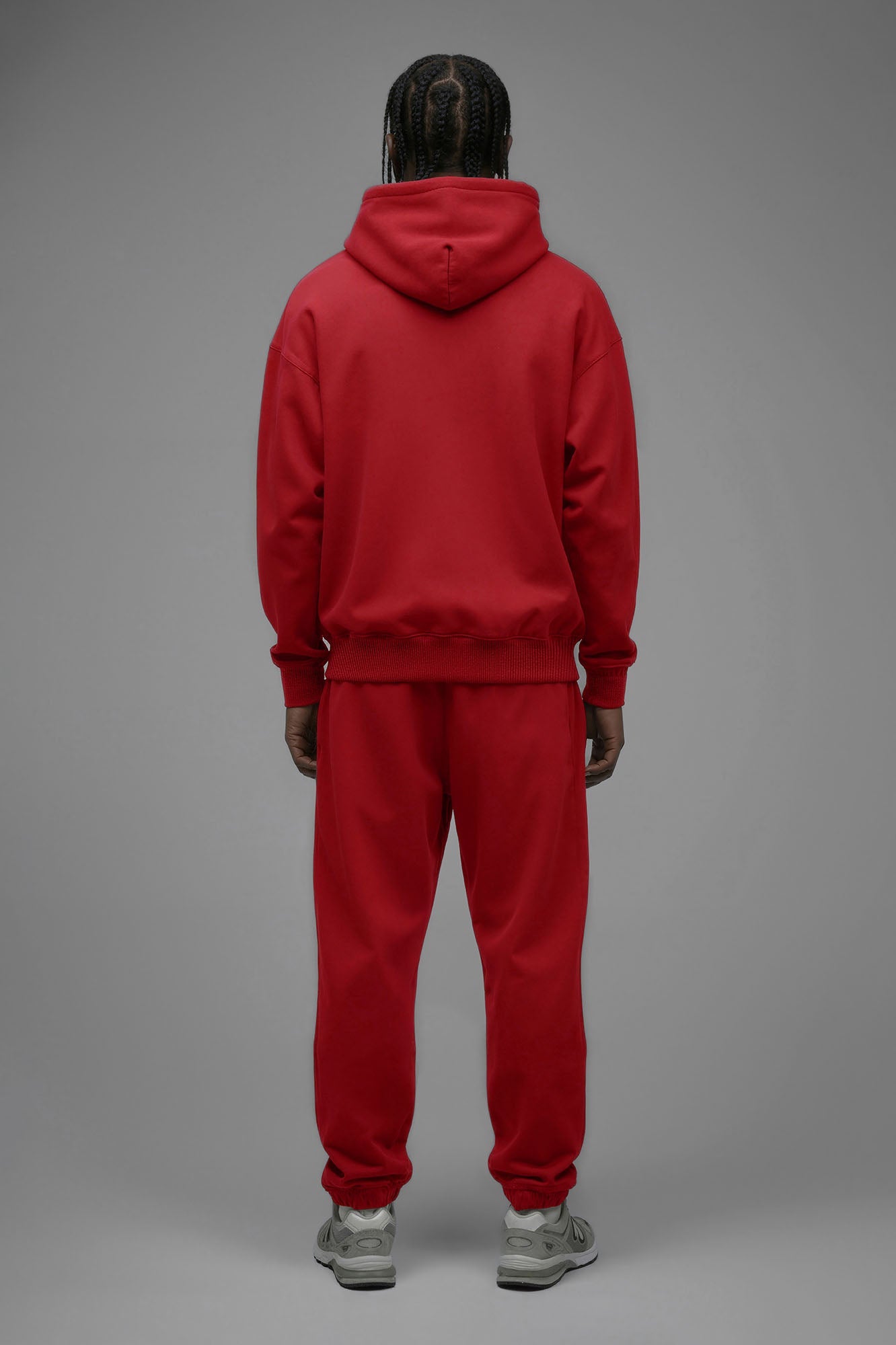 410 Oversized Hoodie - Red