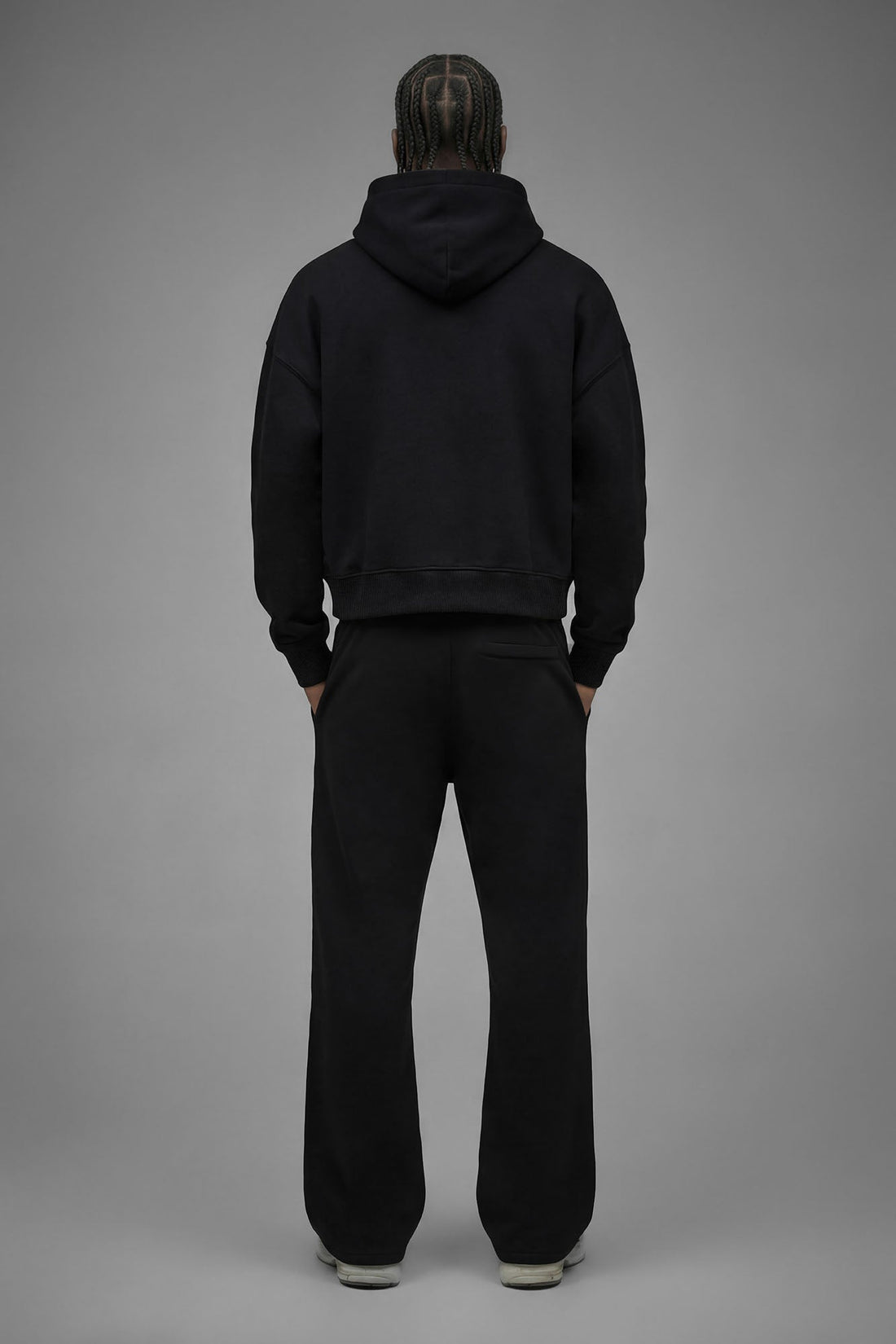 410 Slim Flare Sweatpants - Black