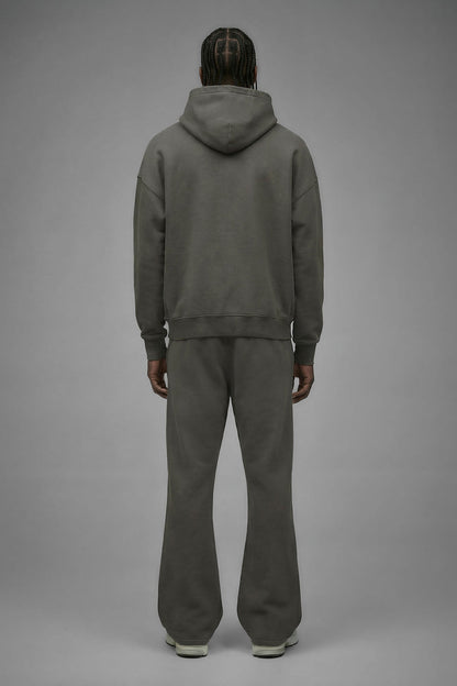 410 Slim Flare Sweatpants - Moss Grey