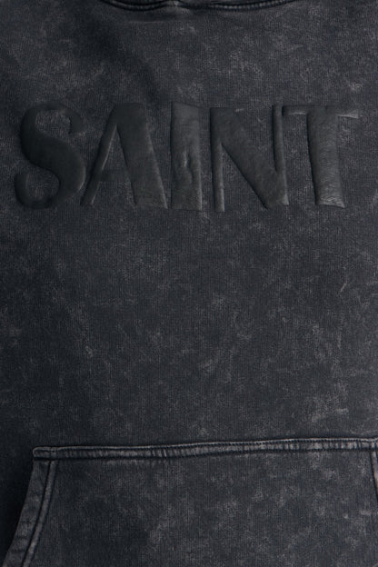 Saint Washed Fleece Hoodie Jogger Pant Set - Charcoal