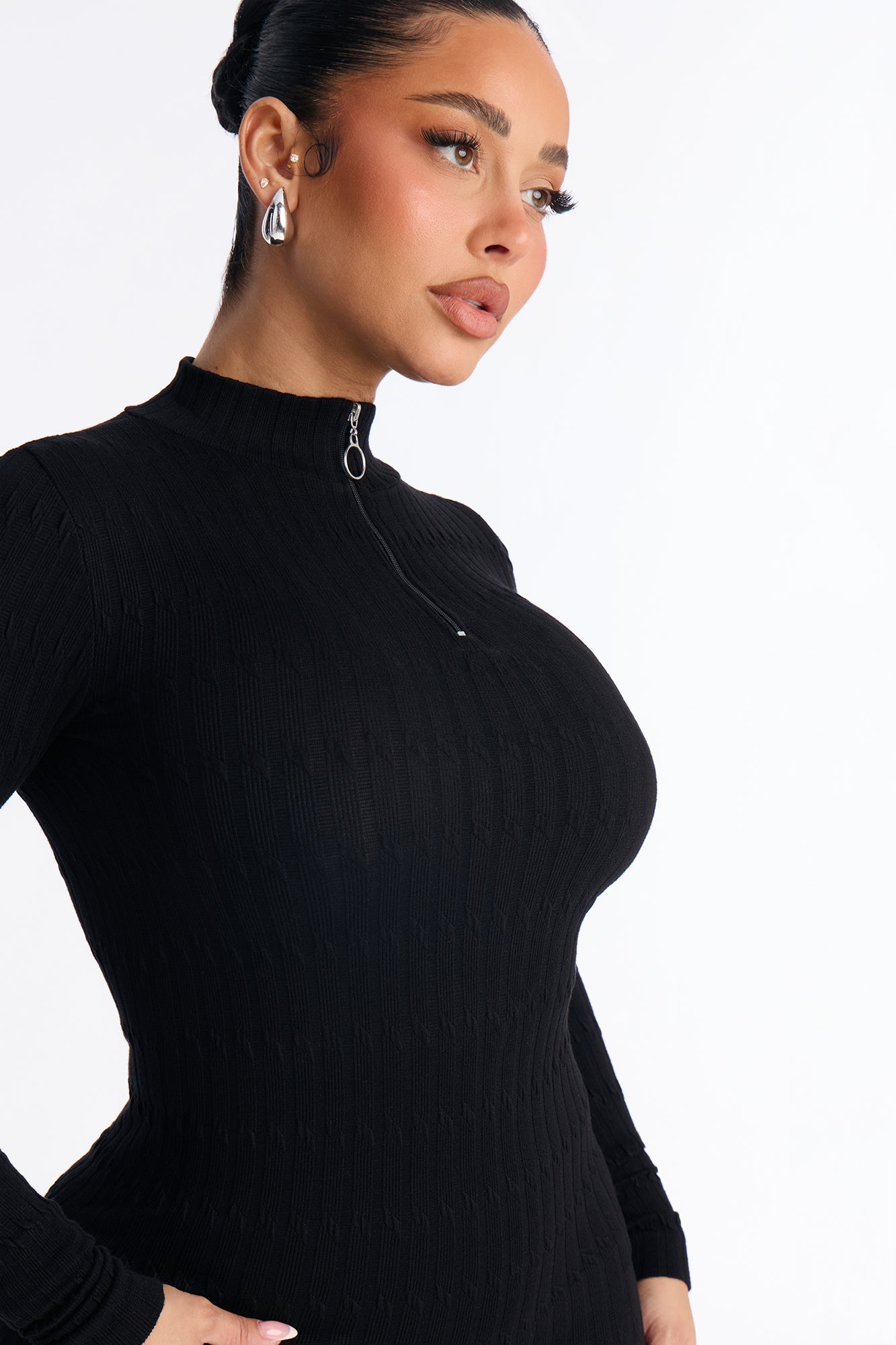 Pull Up N’ Chill Seamless Legging Set - Black