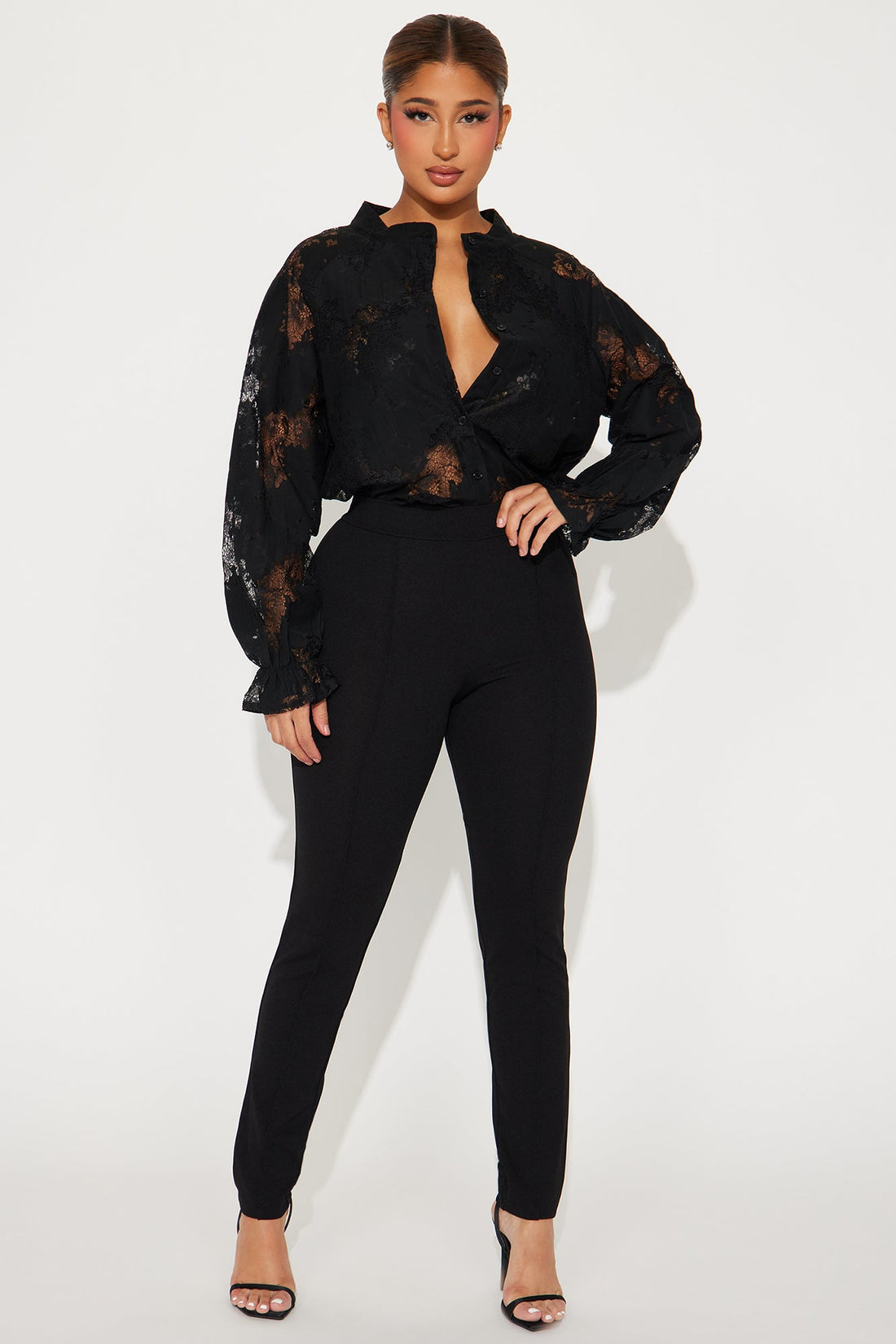 Vicky Skinny Pant - Black