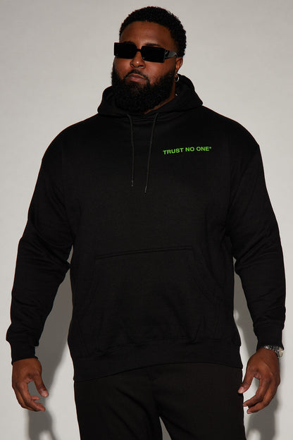 Beware Of Snakes Hoodie - Black