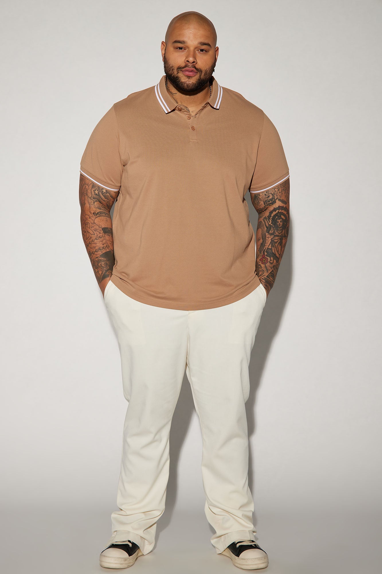 Wilson Short Sleeve Polo - Khaki