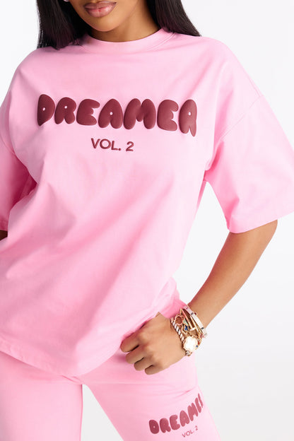 City Of Dreamers Pant Set - Pink