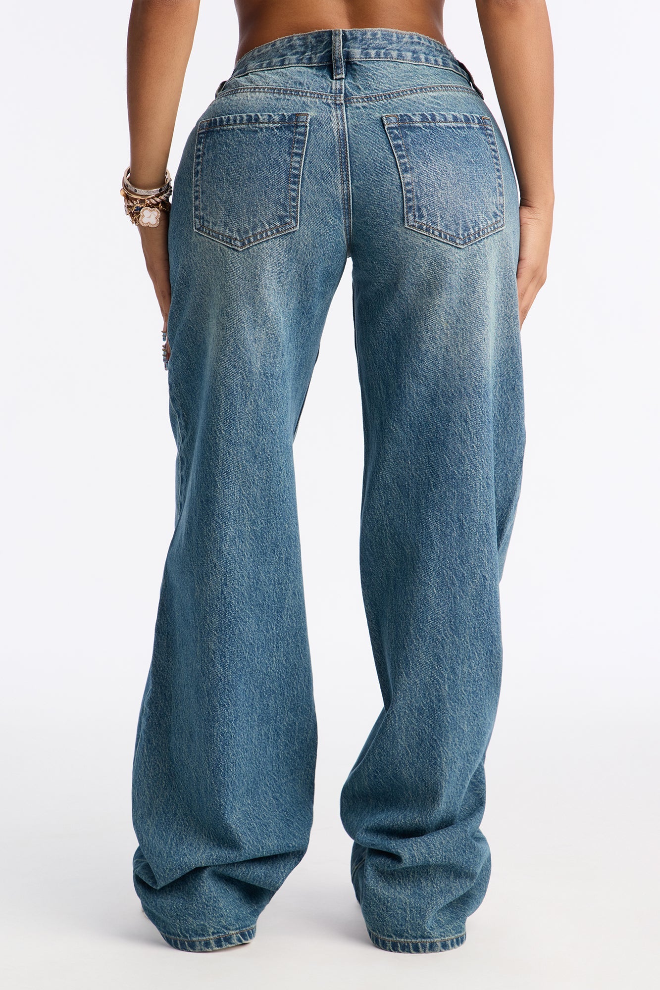 Tall Westside Low Rise Wide Leg Jean - Vintage Wash