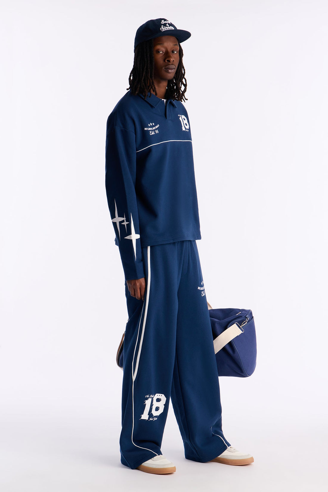 No Limits Track Sweatpants - Navy