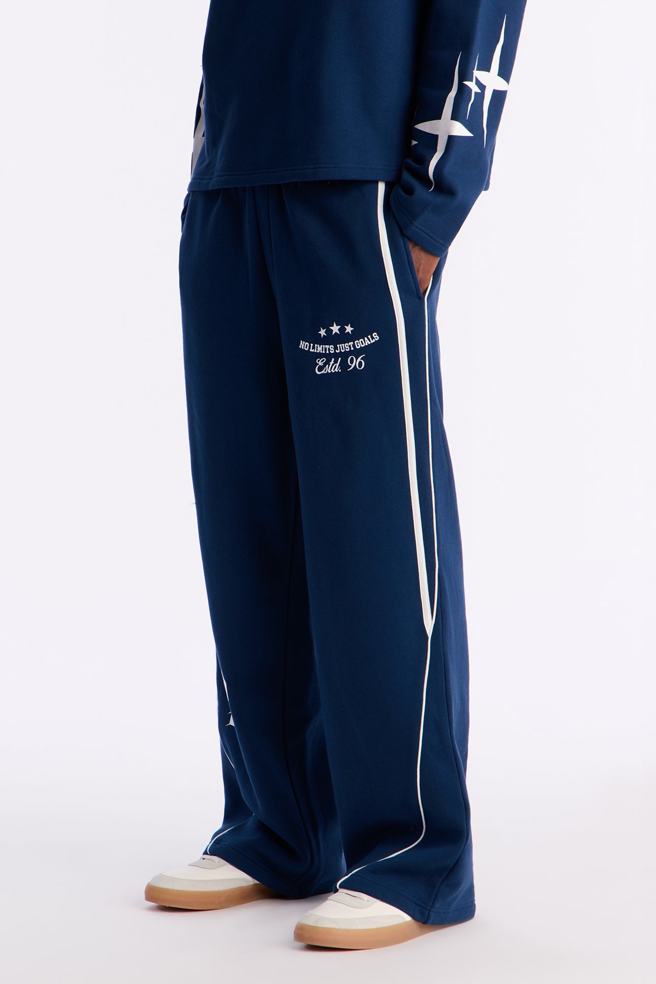 No Limits Track Sweatpants - Navy
