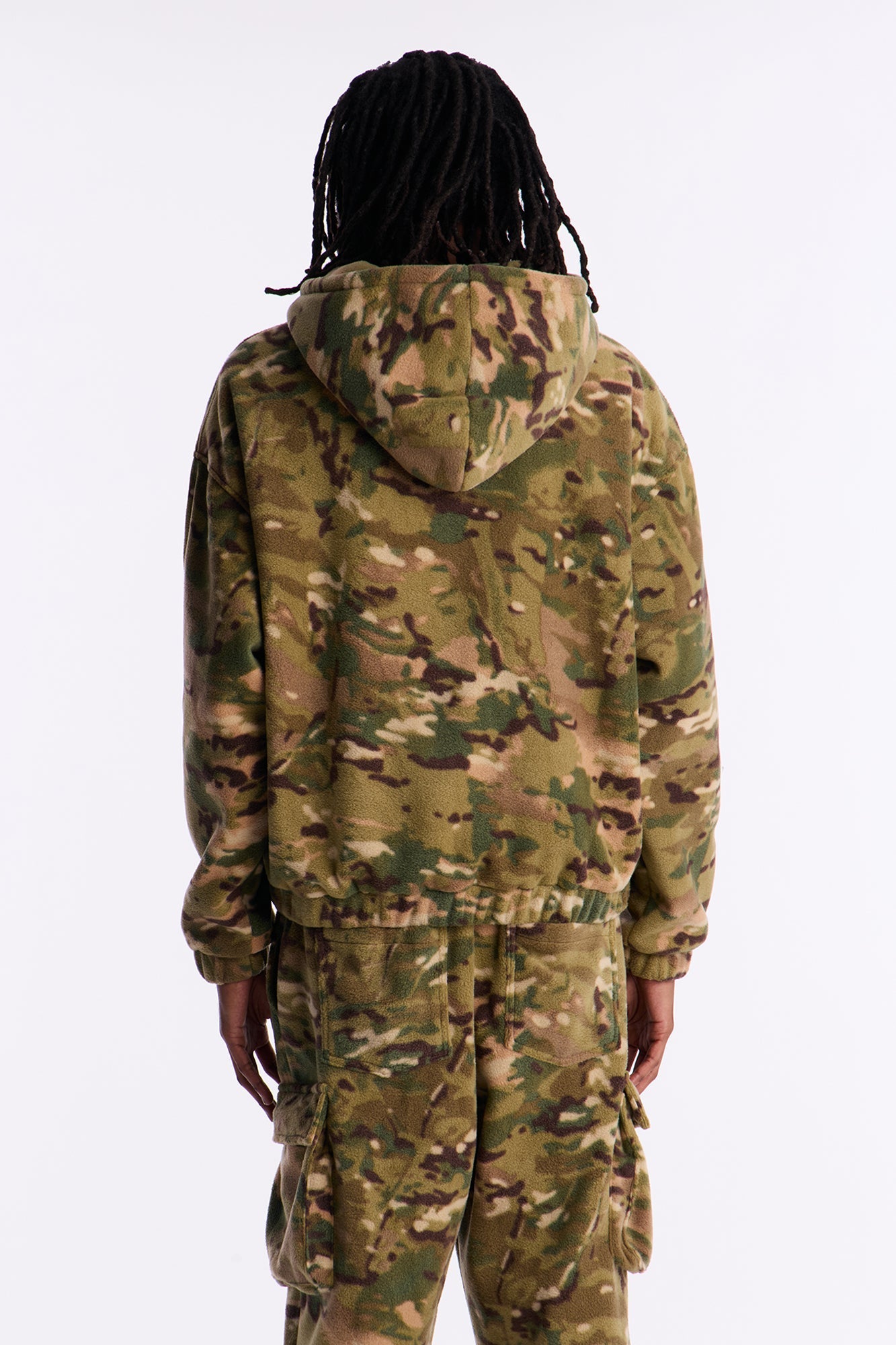 Camo Quarter Zip Hoodie - Camouflage