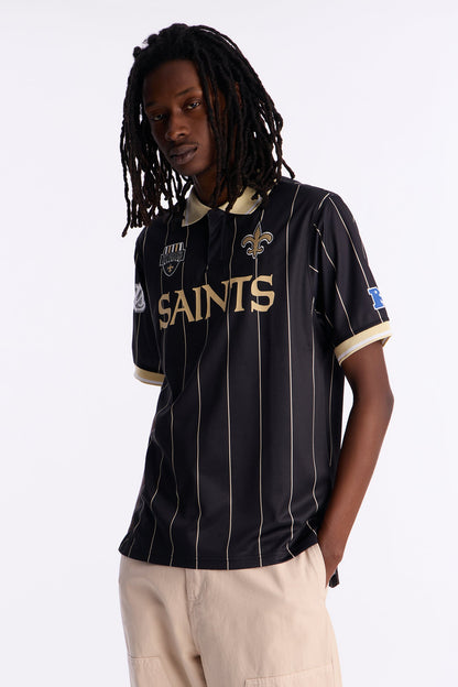 Saints Soccer Polo - Black