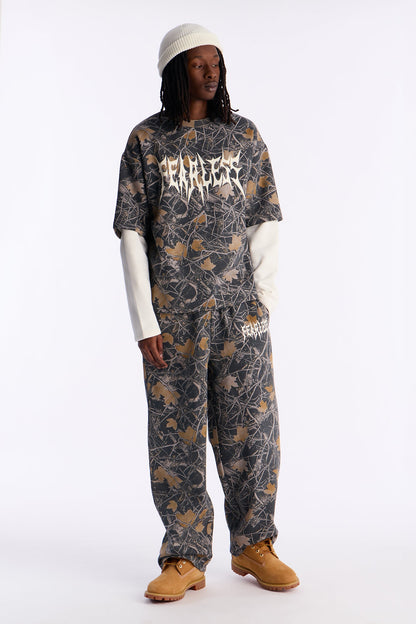 Fearless Camo Twofer Sweatshirt - Camouflage