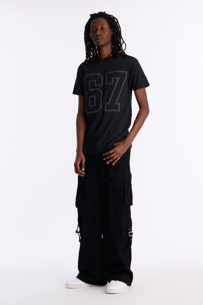 Six Seven Short Sleeve Tee - Black