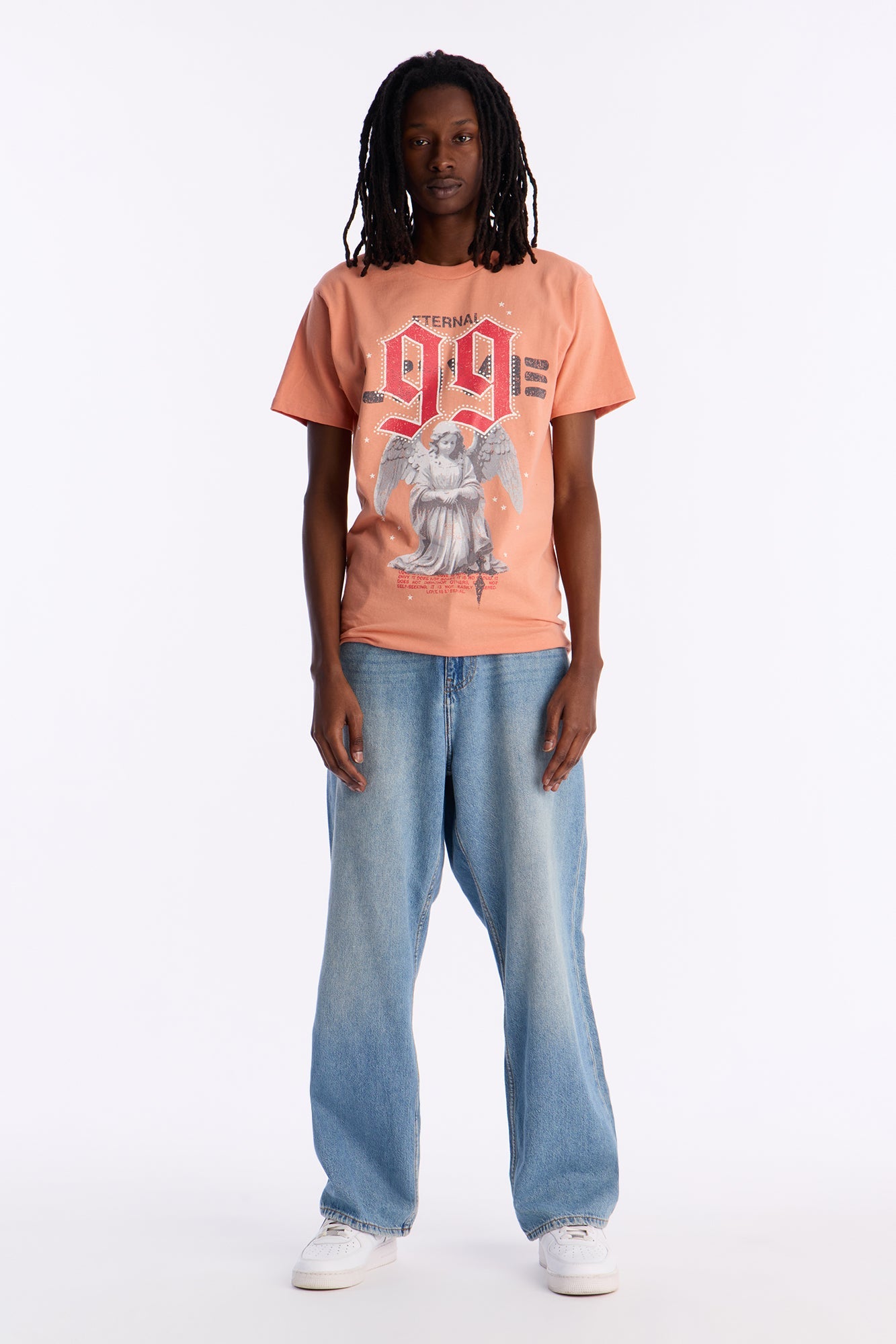 Eternal 99 Short Sleeve Tee - Peach