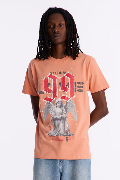 Eternal 99 Short Sleeve Tee - Peach