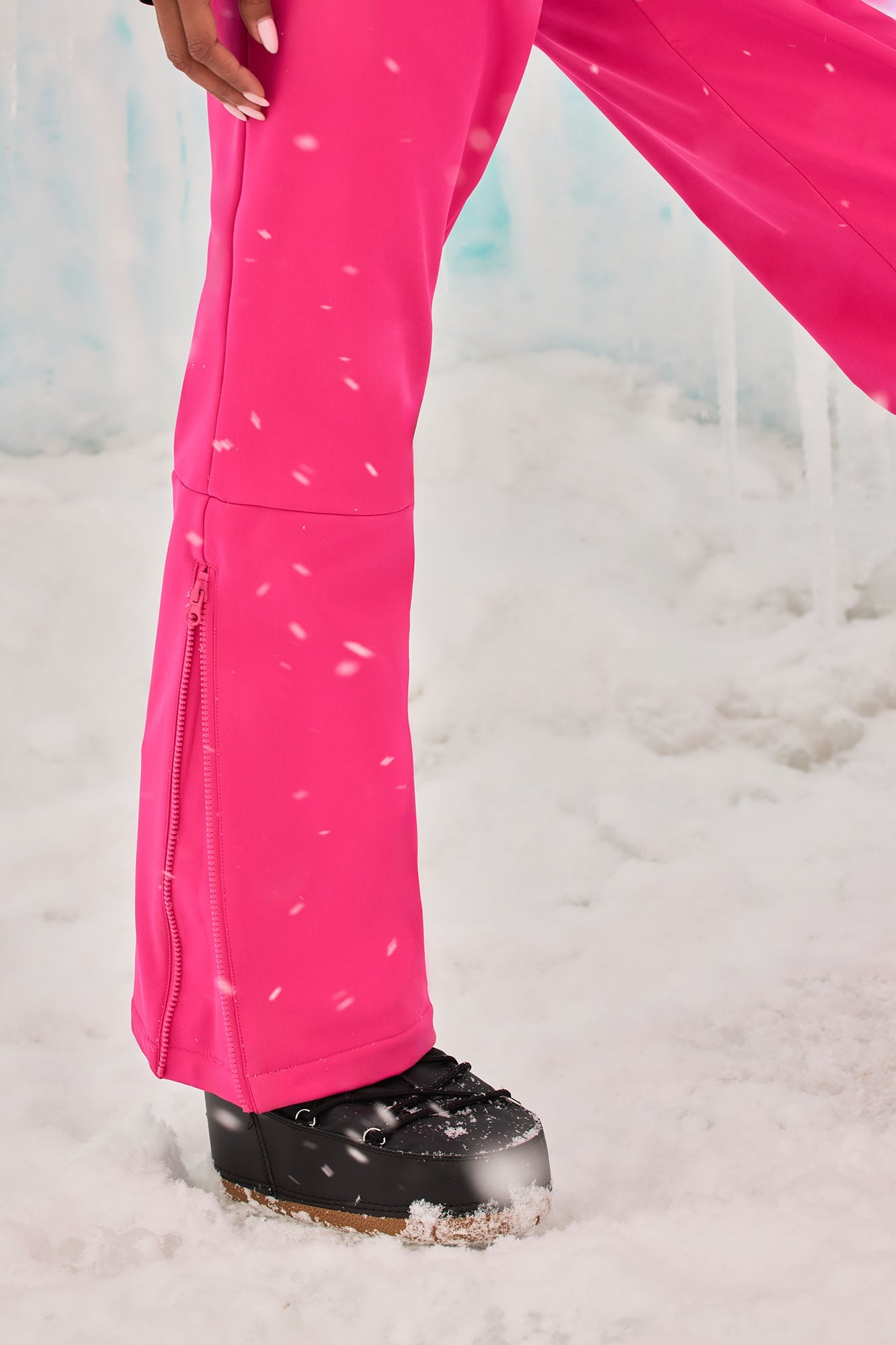 Cross Country Ski Jumpsuit - Fuchsia