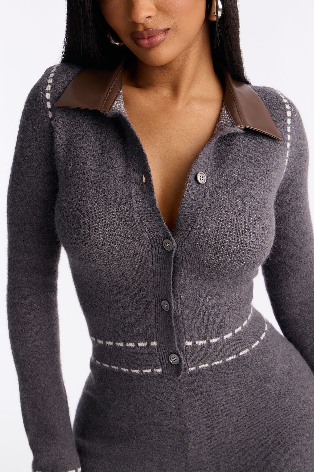 Cierra Sweater Pant Set - Grey