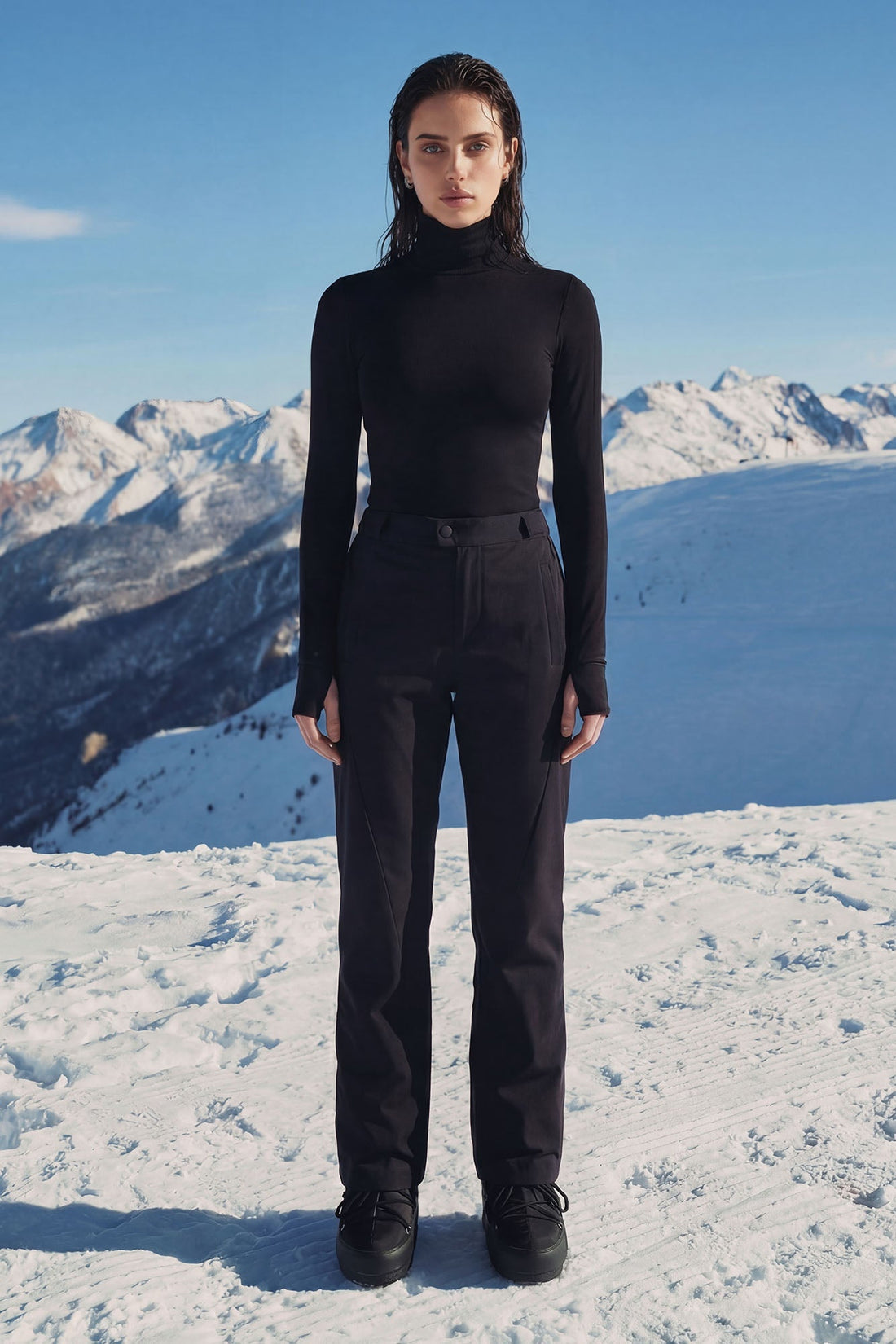 Snow Much Fun Snowboard Pants - Black