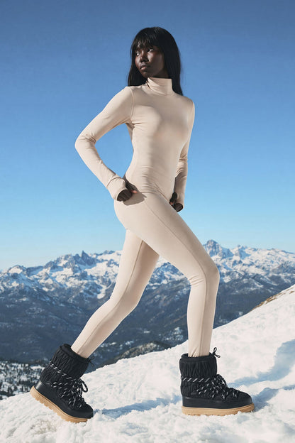 Ski Season Base Layer Set - Taupe