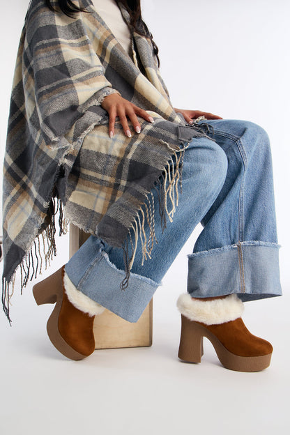 Let Me Find Out Heeled Booties - Chestnut