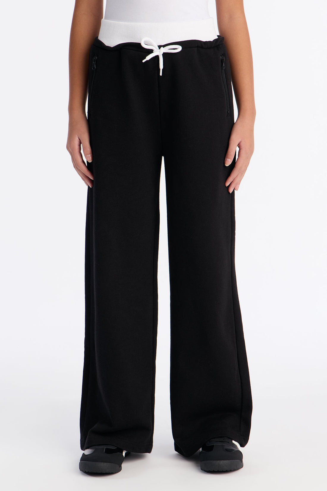 Mini Brit Boxer Sweatpants - Black