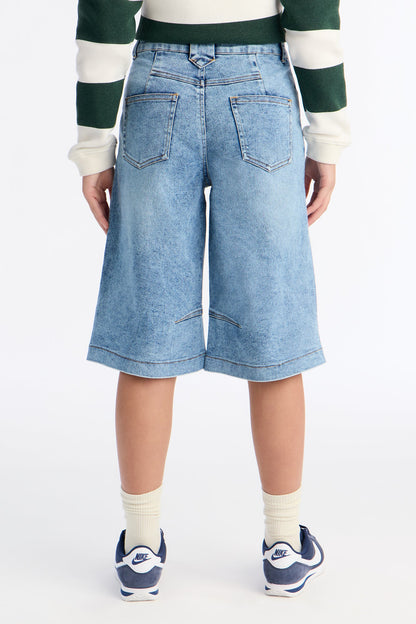 Mini Amazing Day Jorts - Medium Wash