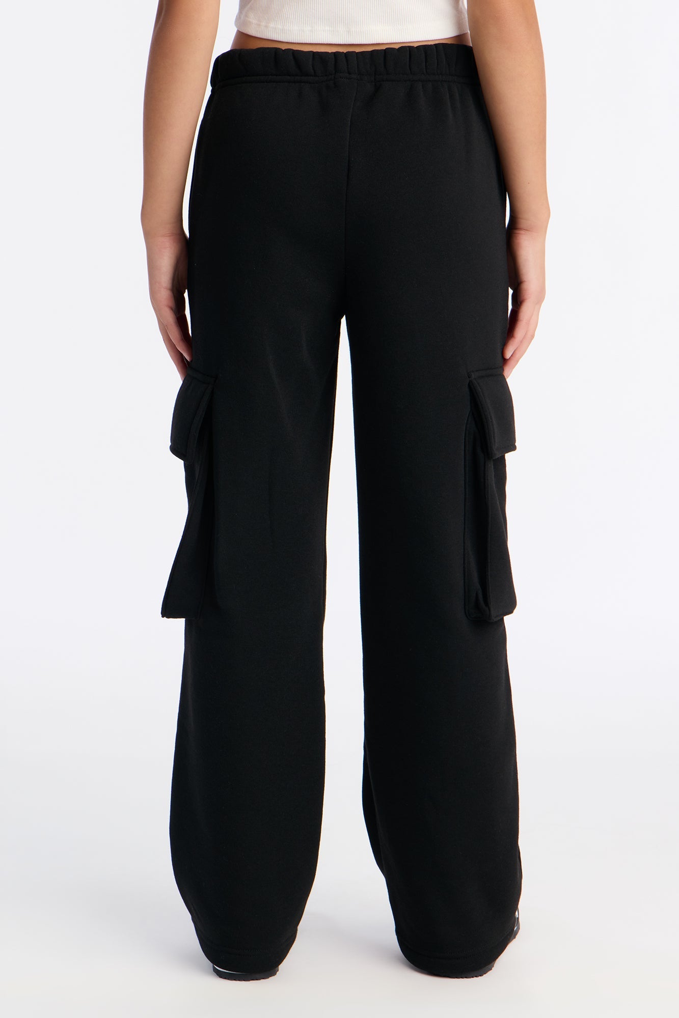 Mini Luna Cargo Jogger - Black