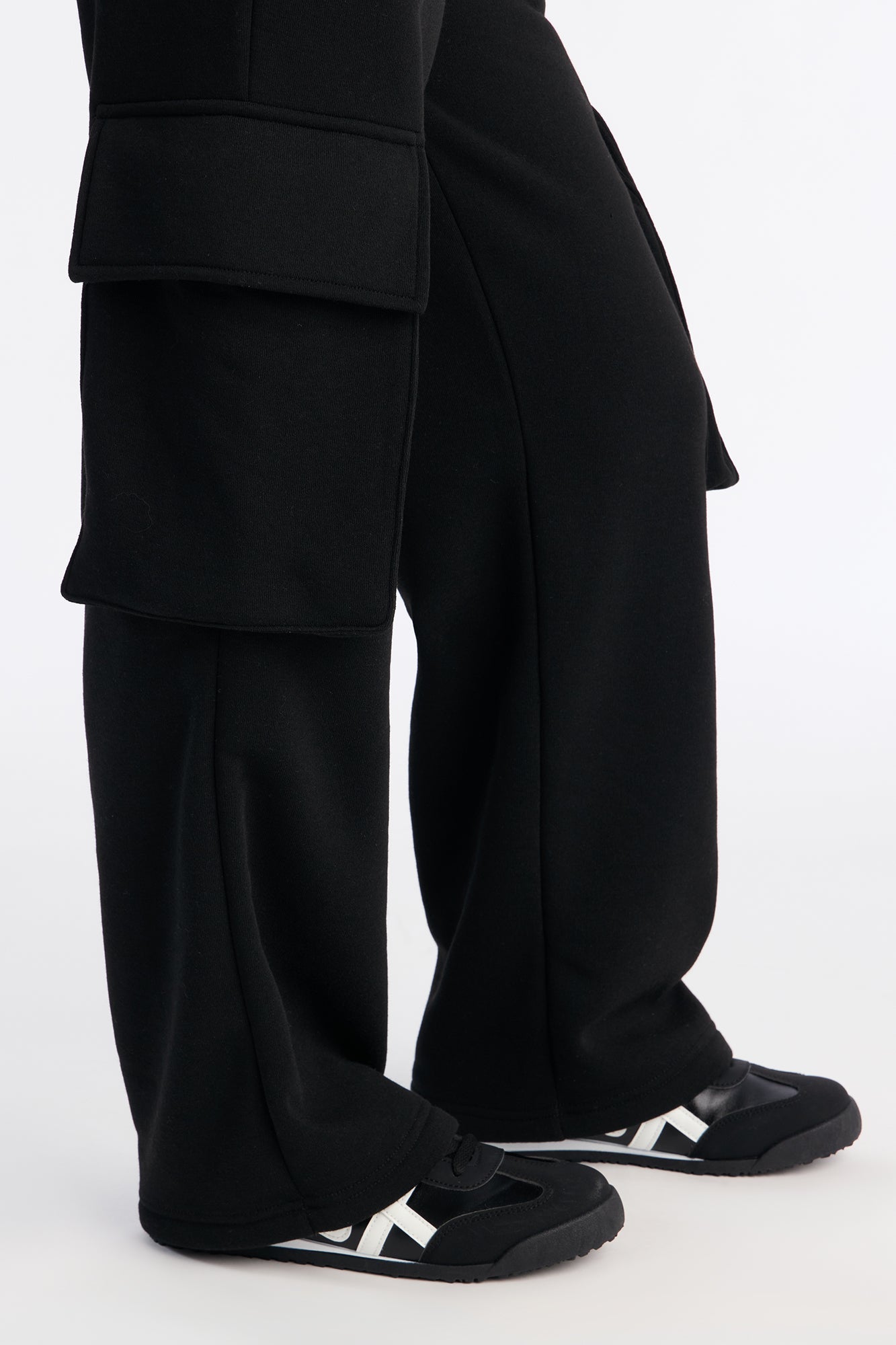 Mini Luna Cargo Jogger - Black