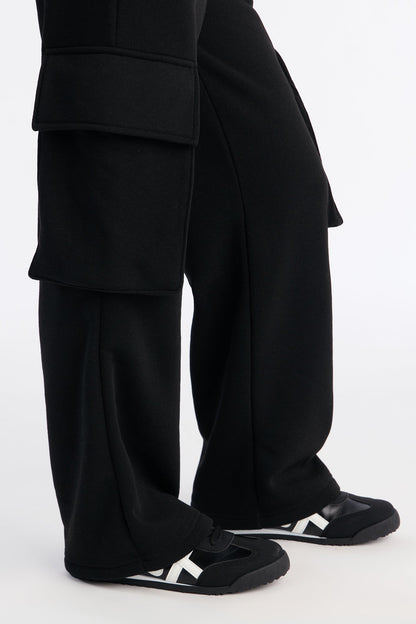 Mini Luna Cargo Jogger - Black