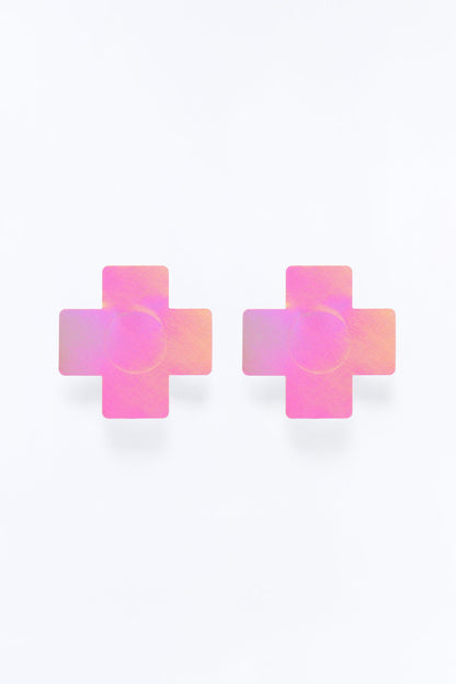 In My Fantasy Iridescent Pasties - Pink