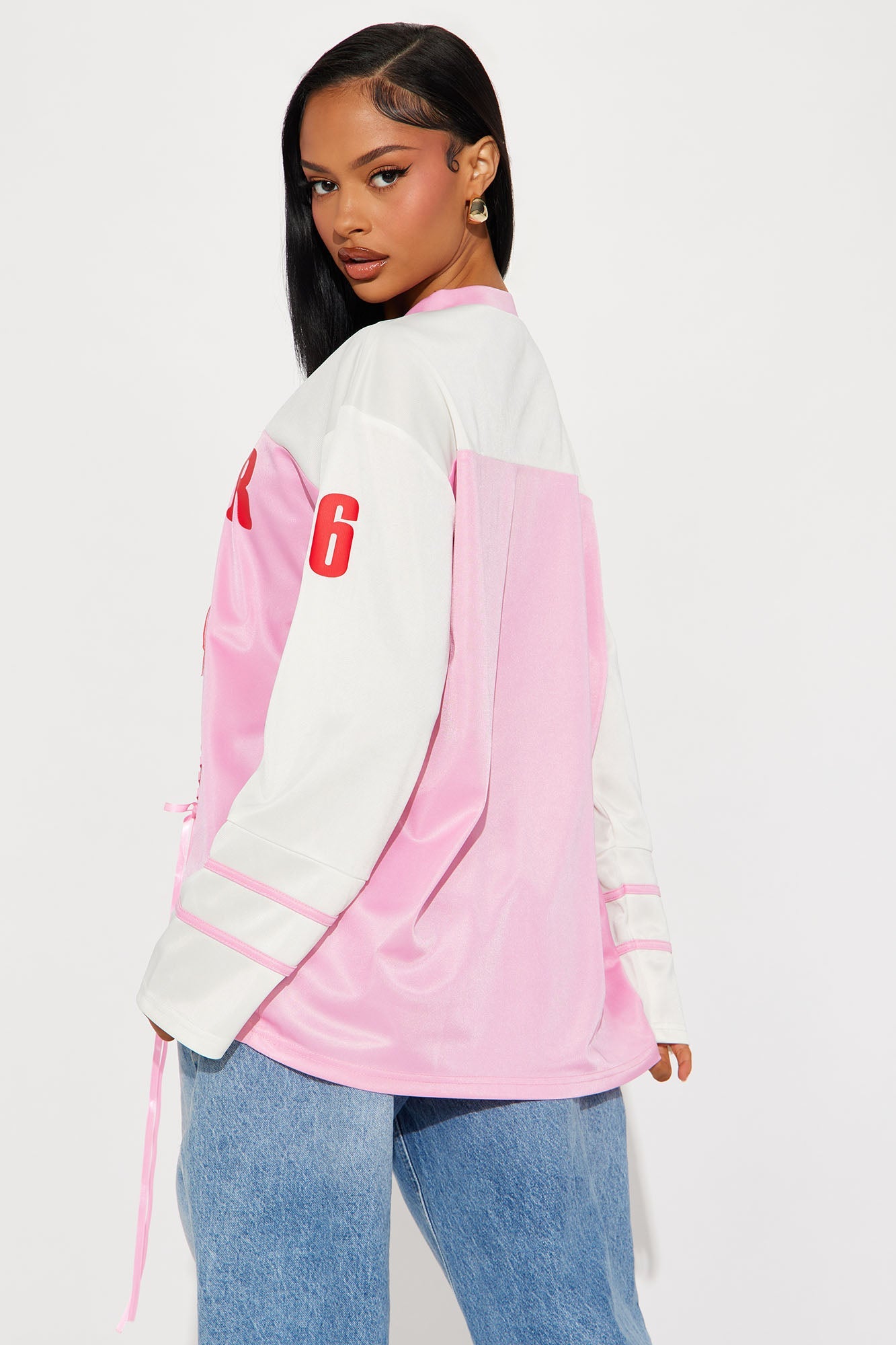 Lover Girl Jersey - Pink/combo